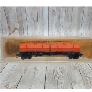 Red Caboose 100-Ton Evans Coil Car Elgin Joliet & Eastern Railway N Scale